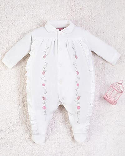 Saída Maternidade Plush Bordado Joaninhas 3