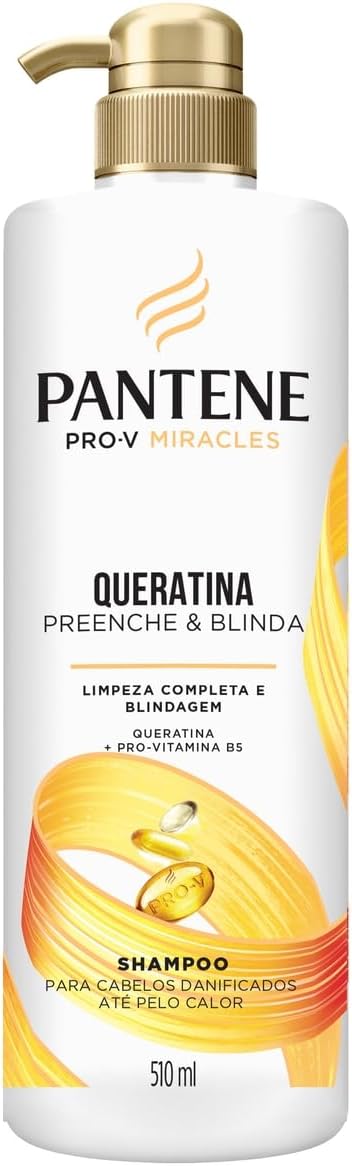 Shampoo Queratina Preenche e Blinda 1