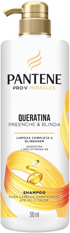 Shampoo Queratina Preenche e Blinda 1