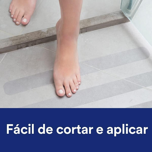 Fita Antiderrapante para Banheiro 3M Safety-Walk 3