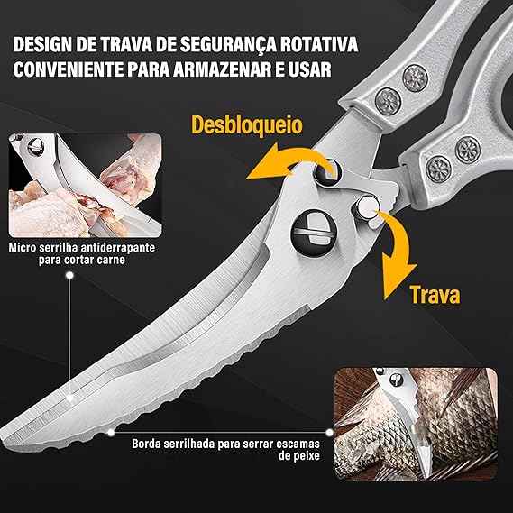 Tesoura de Cozinha Smaye 3
