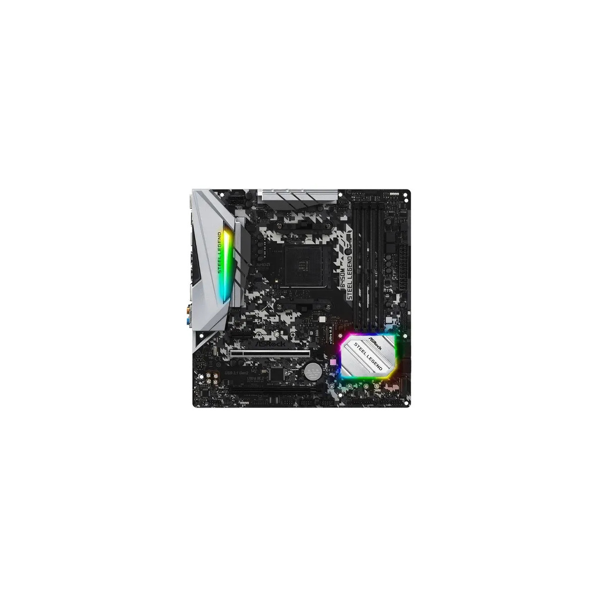 Placa-Mãe B450M Steel Legend 4