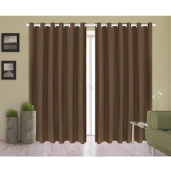 Cortina para Sala e Quarto Estilo Microfibra