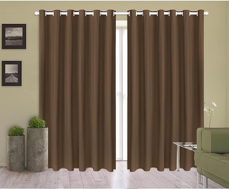Cortina para Sala e Quarto Estilo Microfibra 1