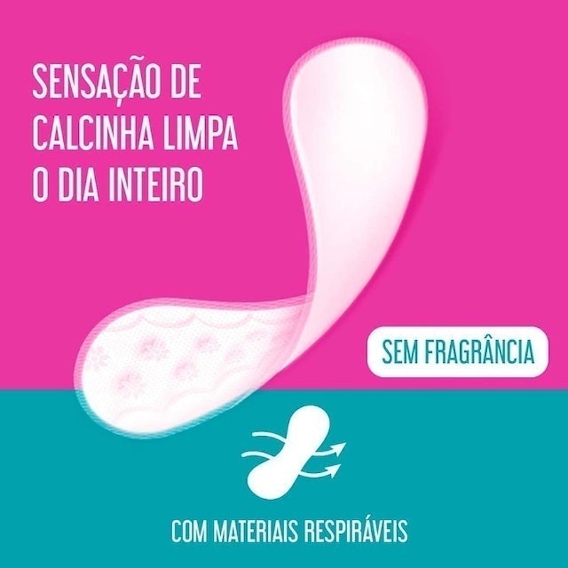 Protetor Diário Carefree TodoDia sem Perfume com 80 Unidades 2