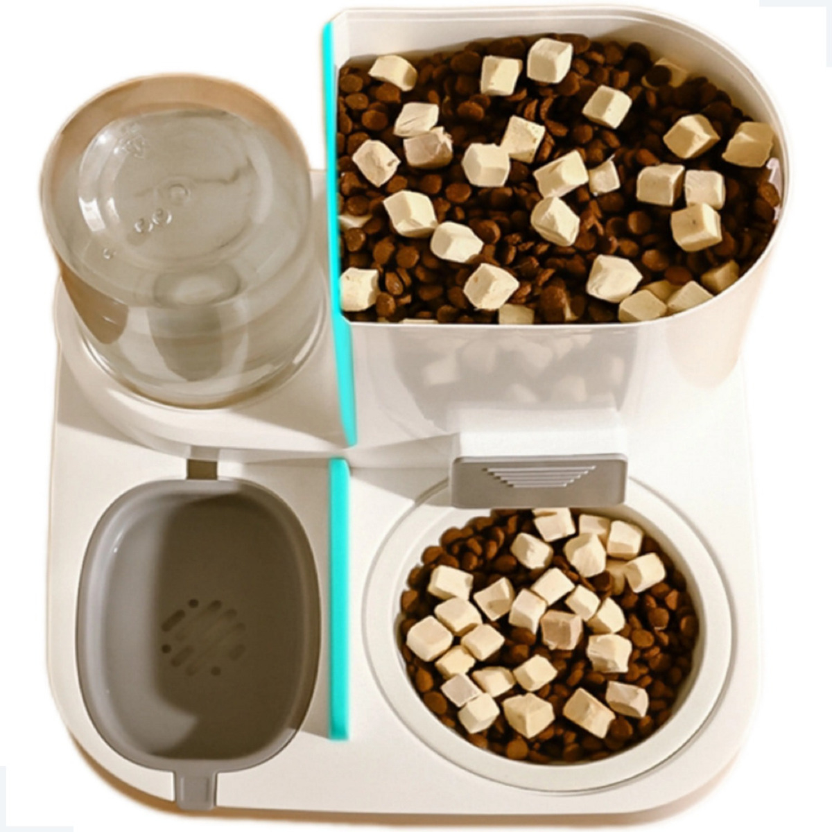 Bebedouro com Comedouro Alimentador Automático Pet 2