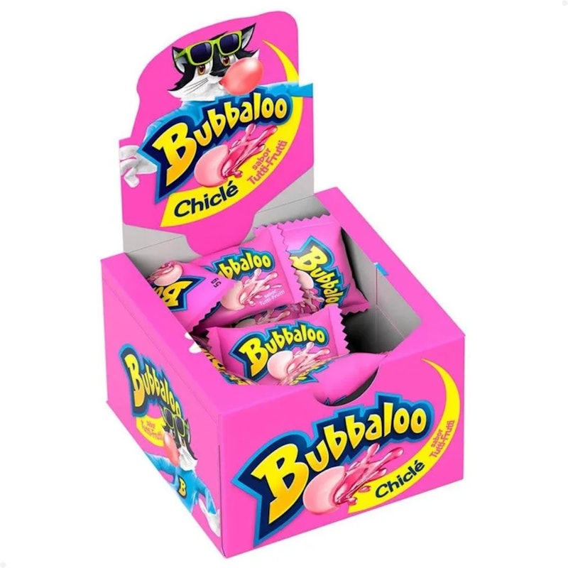 Bubbaloo Chiclete Sabor Tutti Frutti 1