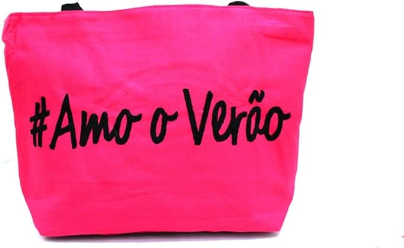 Bolsa de Ombro Lona Feminina Praia 3