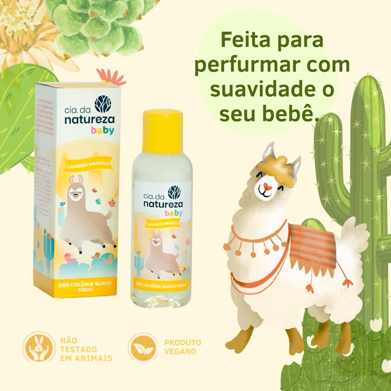 Deo Colônia Suave Lavanda Amarela 3
