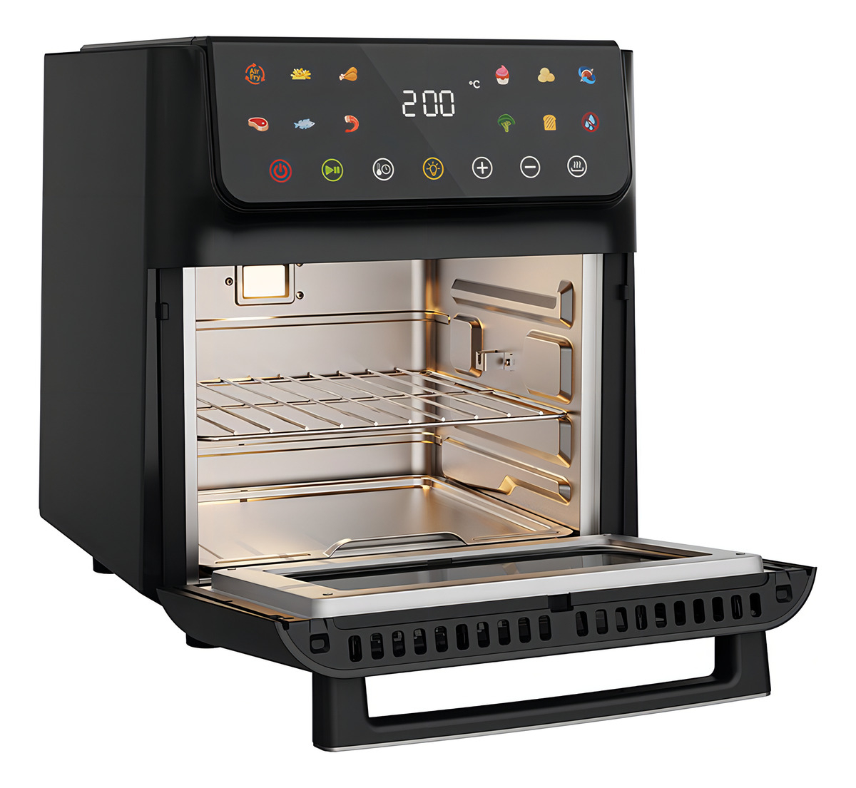 Fritadeira Oven Fryer 12 L Oster Multi Touch 3 em 1 3