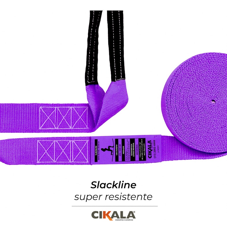 Slackline Roxo Cikala 2