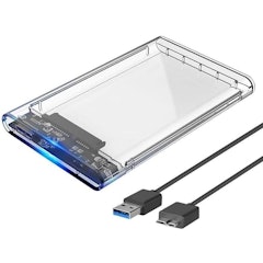 Case para HD Transparente