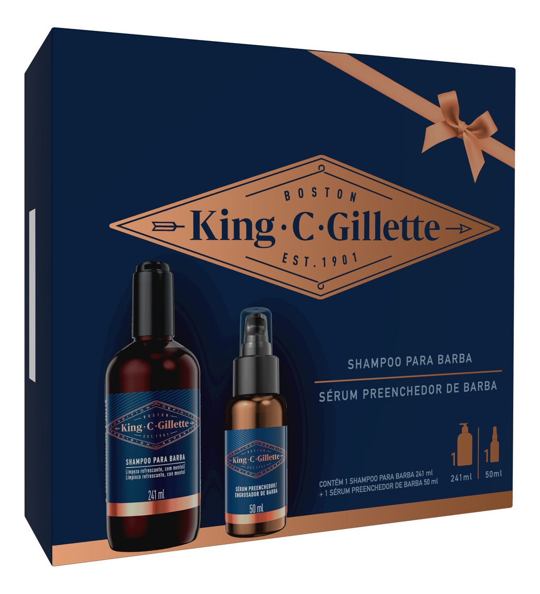 Kit para Barba King C. Gillette 2