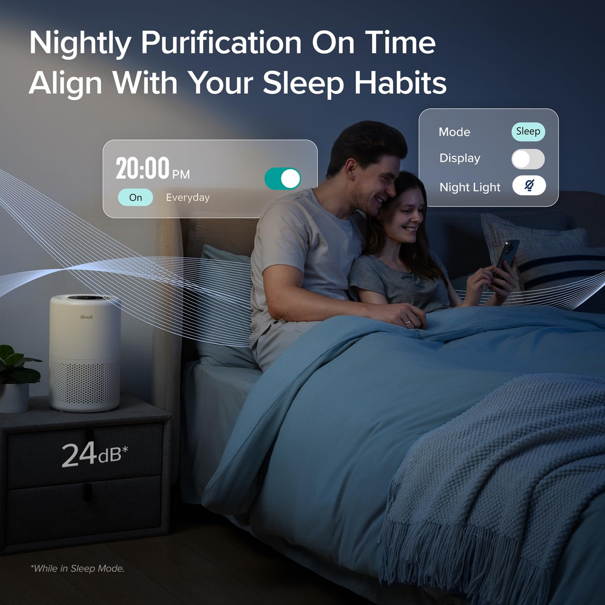 Levoit Core 200S-P Smart Air Purifier 3