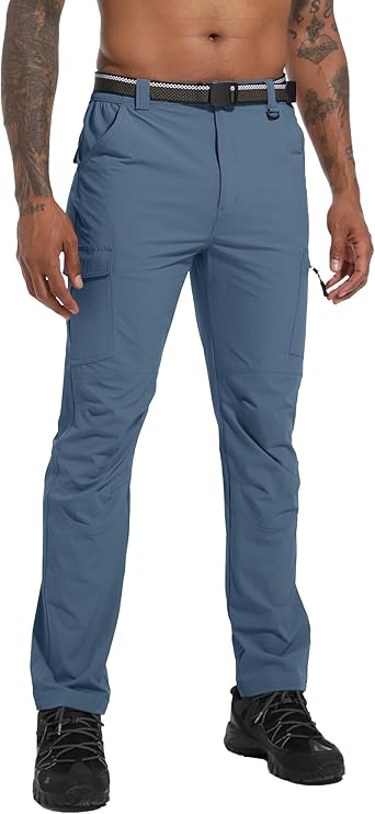 Calça Cargo Tática Masculina, de Secagem Rápída, Impermeável 2