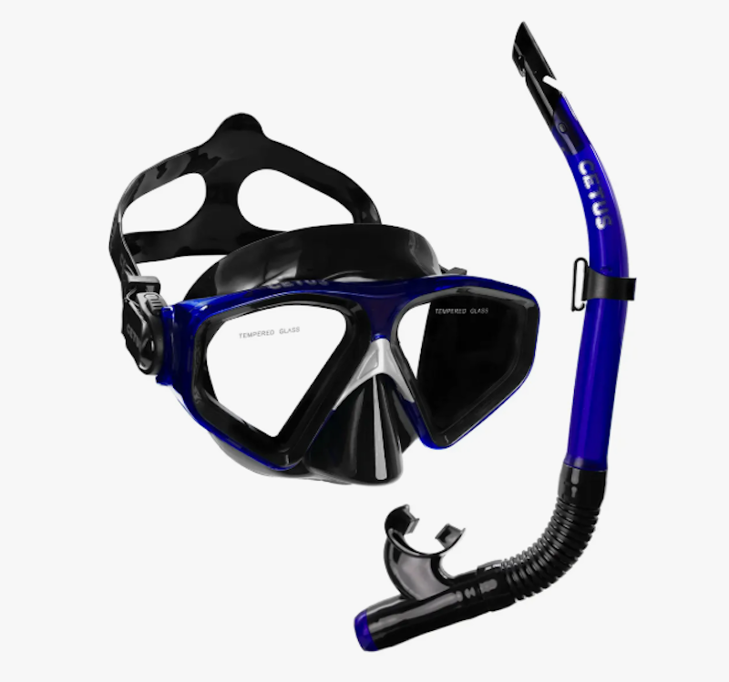 Kit de Mergulho Máscara+Respirador New Parma Fun 1