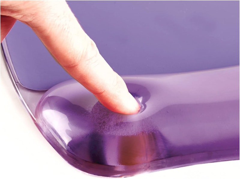 Fellowes Mousepad Transparente de Gel e Descanso de Pulso 4
