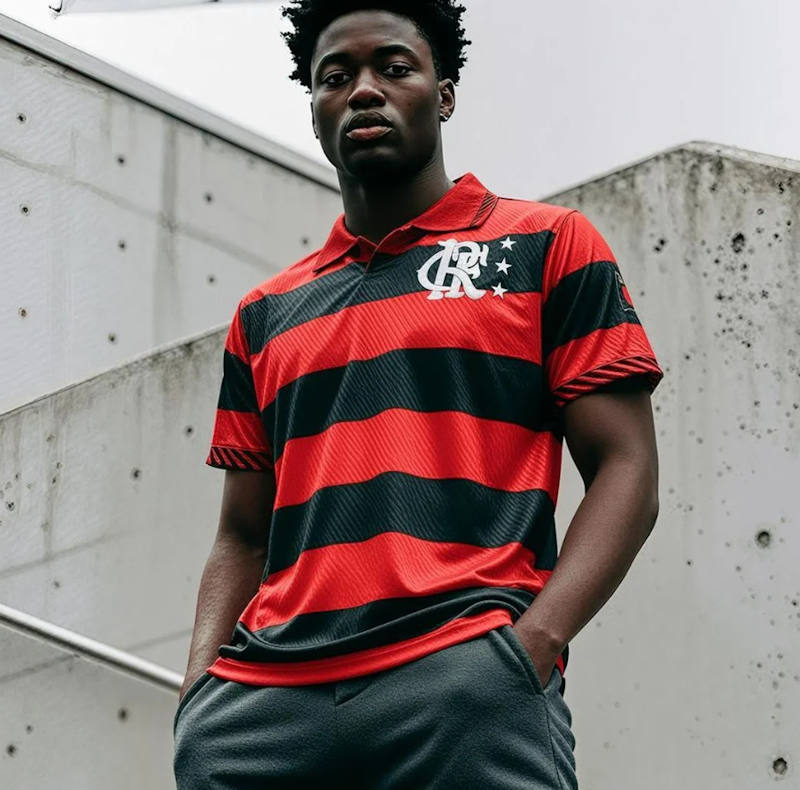 Camisa Flamengo Retrô 1995 Centenário Romário 1