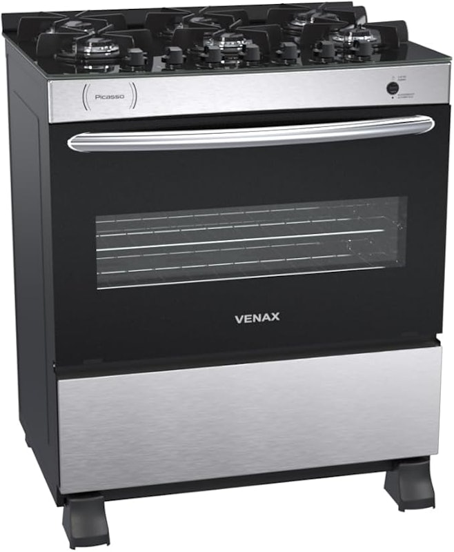 Fogão 6 Bocas Venax Picasso Vitreo 1