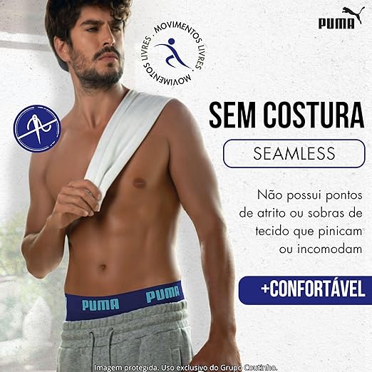 Cueca Boxer Sem Costura Sport Dry Fit 5