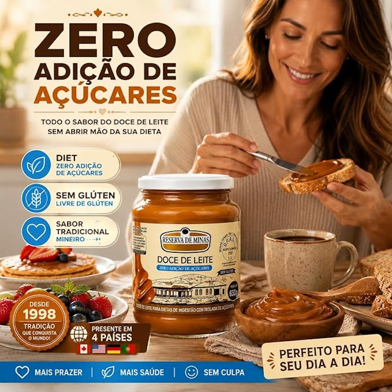 Doce de Leite Diet Reserva de Minas 3