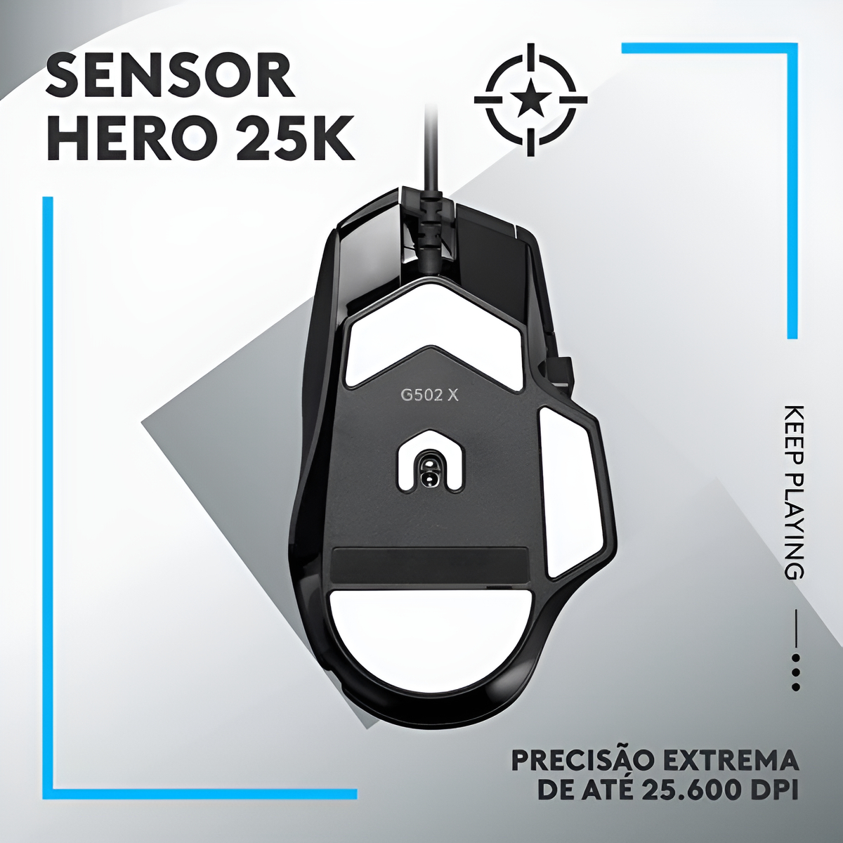 Mouse para Jogos G502 X 3