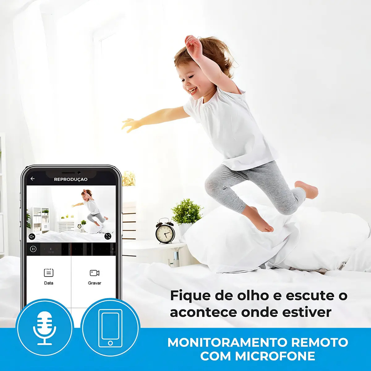Câmera Nuvem Externo Ezaka 4