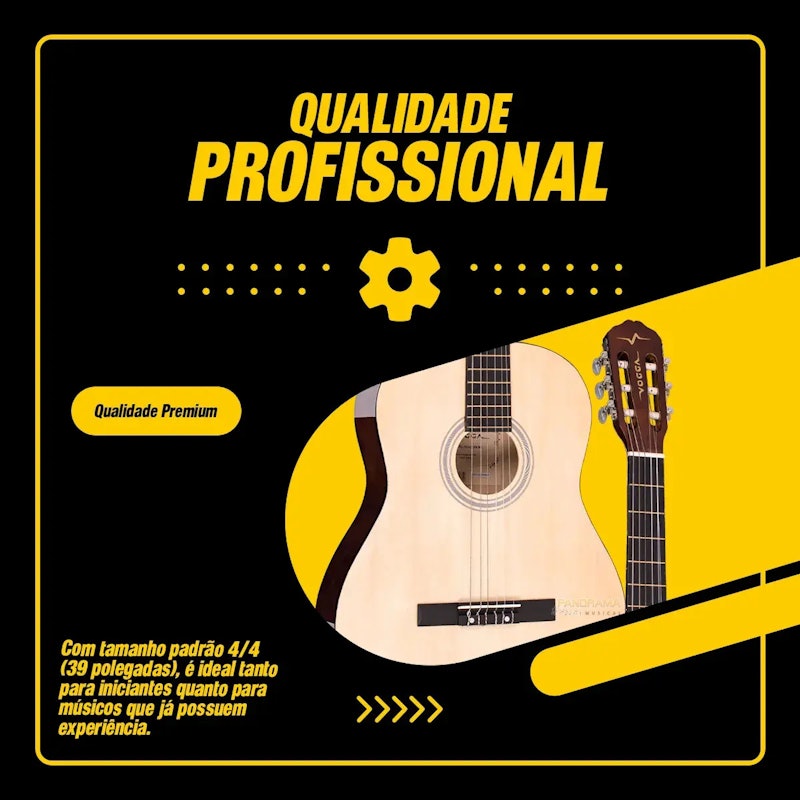Violão Clássico Acústico VCA103N 5