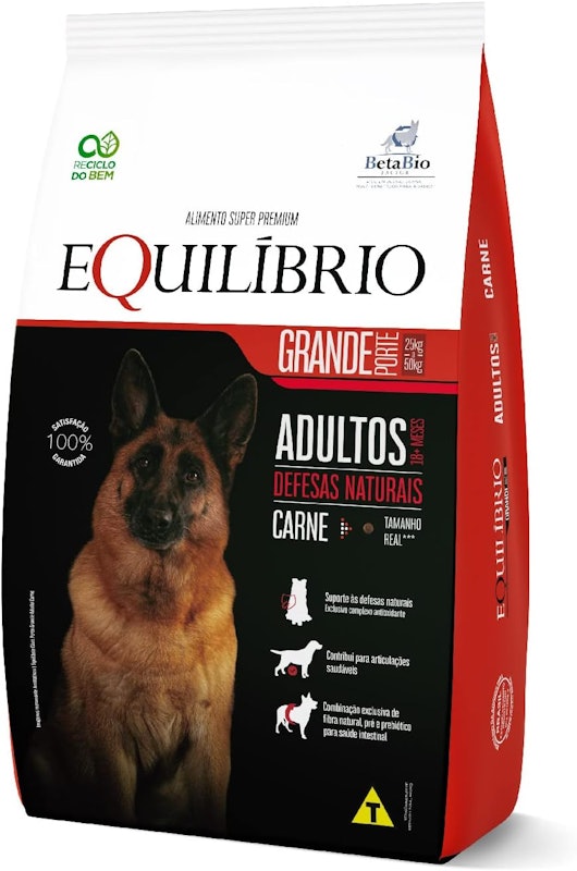 Cães Porte Grande Adulto Carne (12 Kg) 1