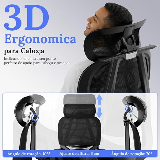 Cadeira de Escritório Hivento 2