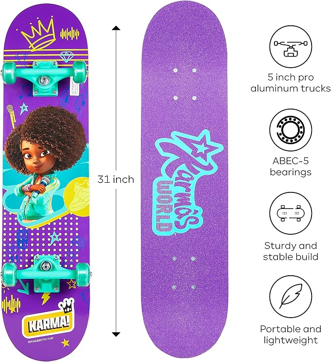 Skate Karma's World com Fita de Aderência 5