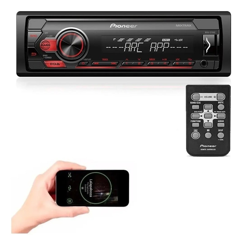 Som Automotivo Pioneer MVH-S118UI 3