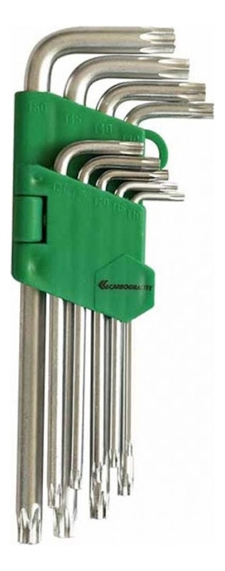 Chaves Hexalobular Tipo Estojo Torx 1