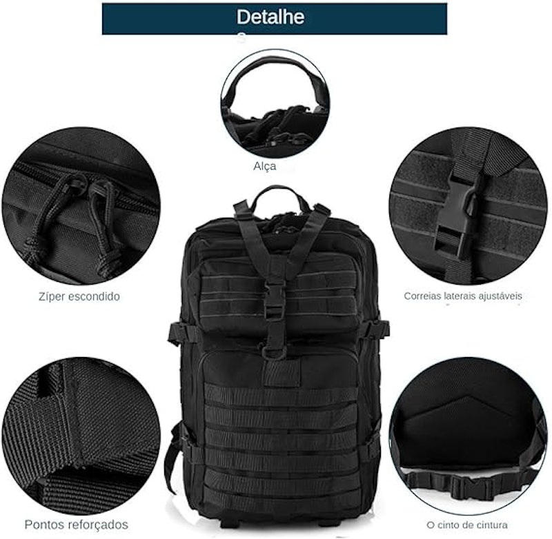 Mochila Tática 50 L Thuram 2