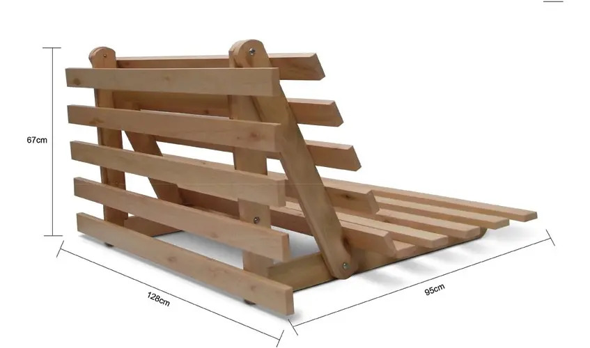 Sofá-cama Futon Slim Casal 4