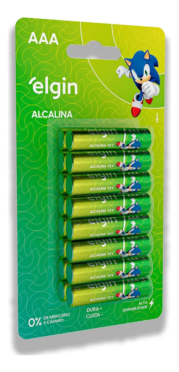 Pilha Alcalina AAA Palito 1