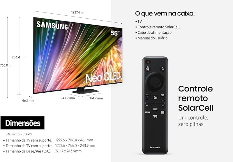 AI TV 55" Neo QLED 4K 55QN85D 2