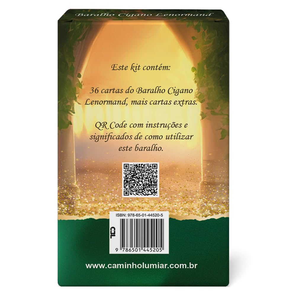 Baralho Cigano Lenormand Cigana Esmeralda 2
