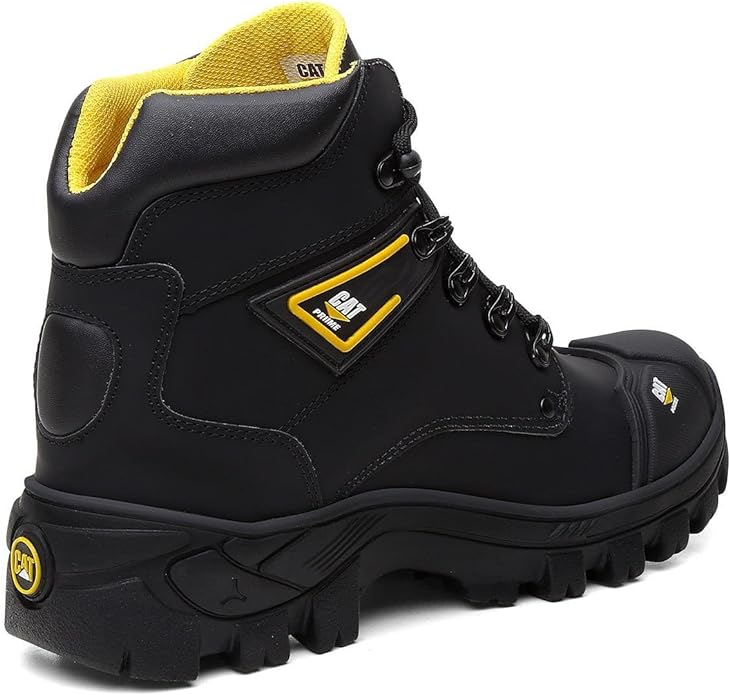 Bota Masculina em Couro para Trabalho Cat Prime 3