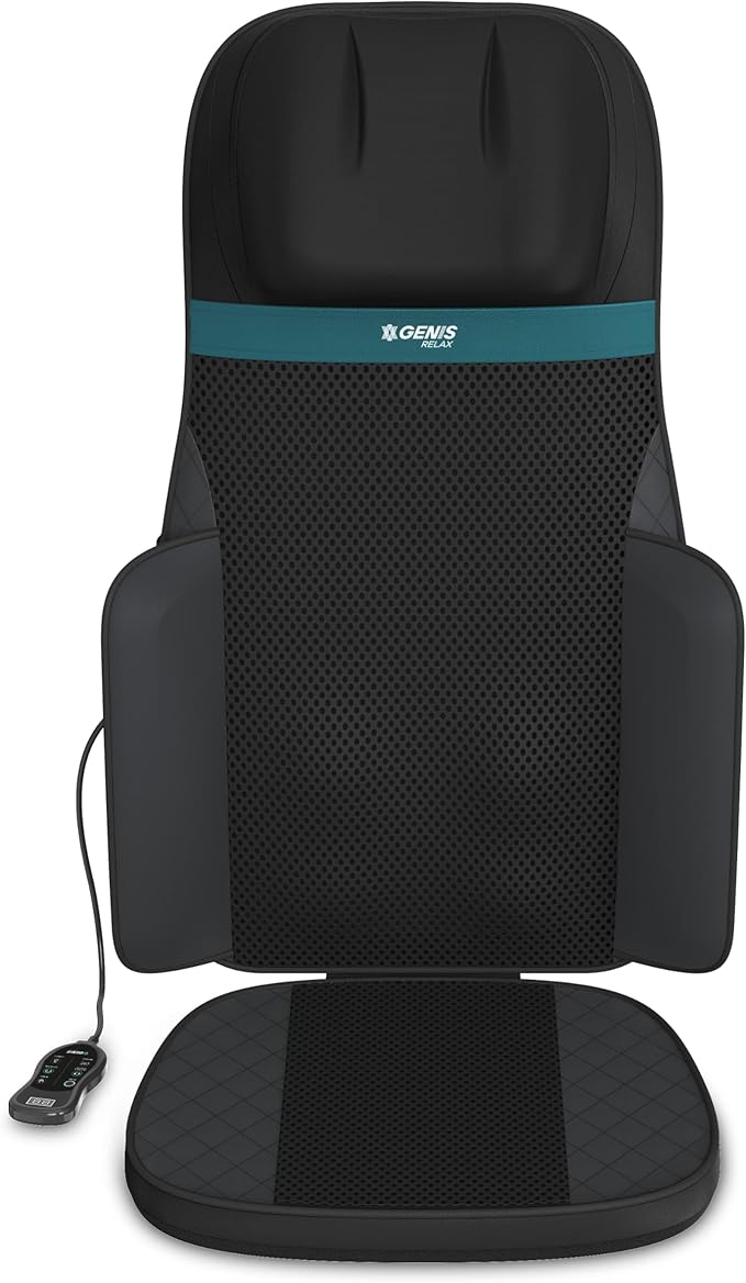 Assento Massageador Shiatsu Comfort e Massageador para Pés 1