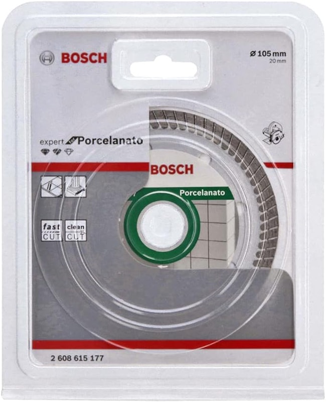 Disco de Corte Diamantado Turbo para Porcelanato Bosch Expert 2