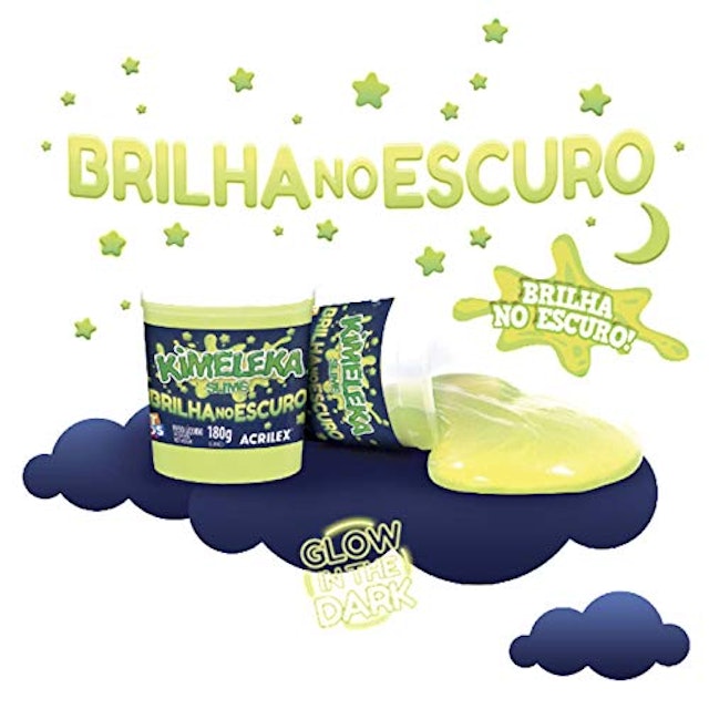 Kimeleka Slime Brilha no Escuro 2