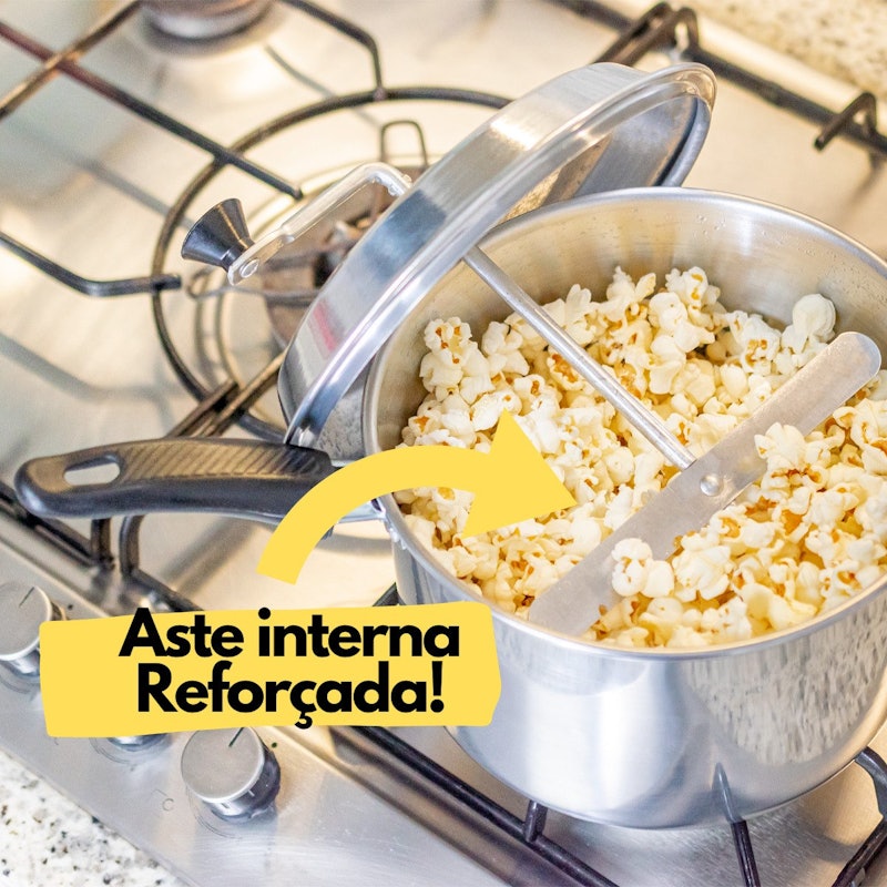 Panela Pipoqueira Alumínio Pop N°20 3