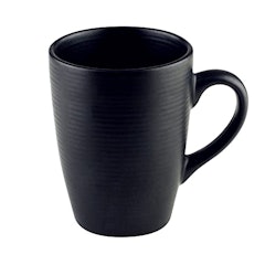 Caneca de Cerâmica Preta 350ml