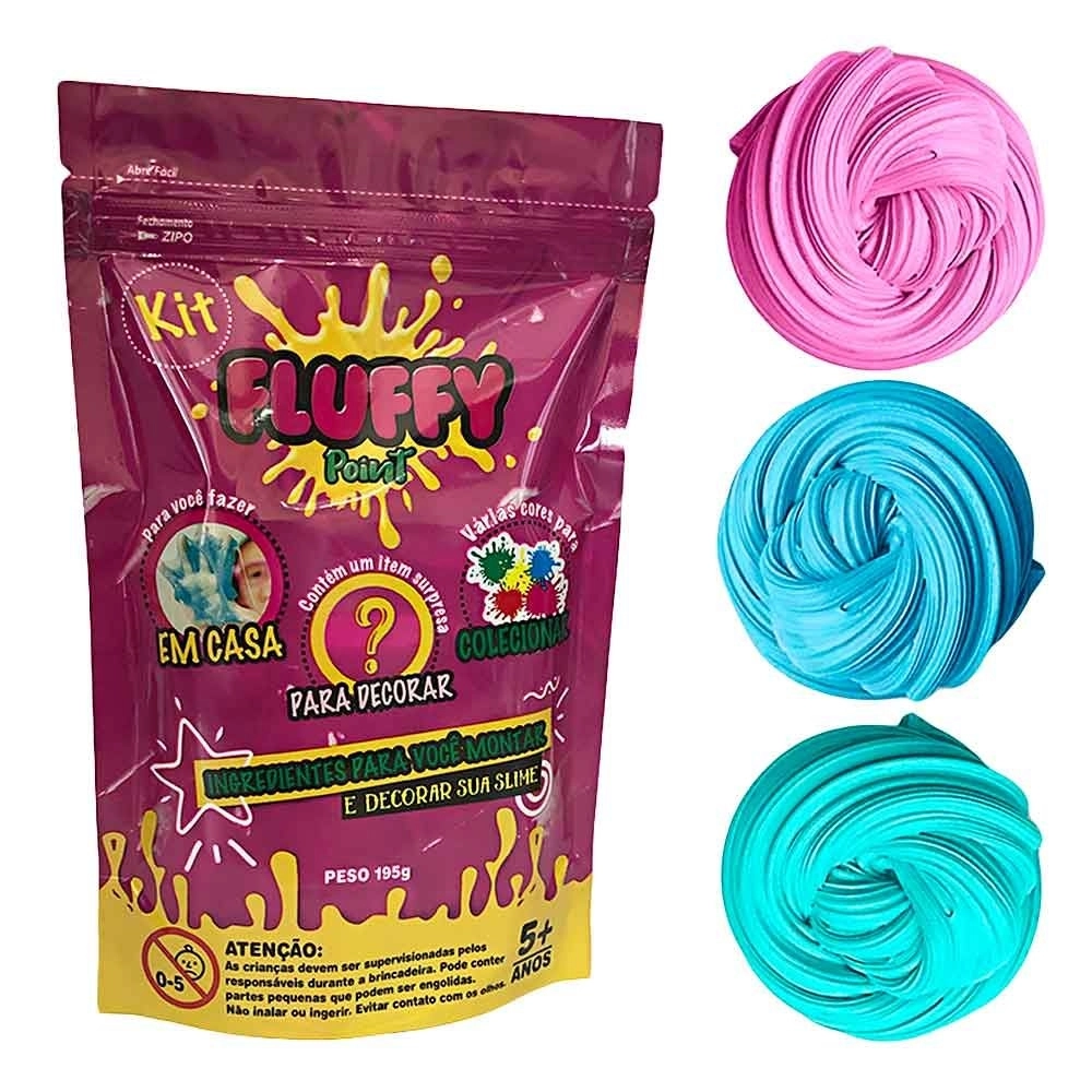 Kit de Slime Fluffy Point 2