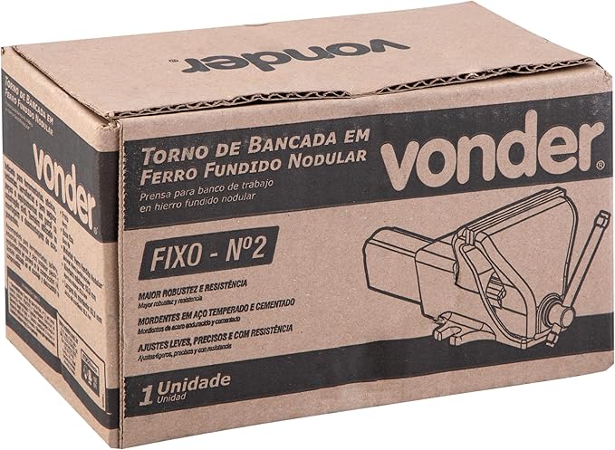 Torno de Bancada Fixo n° 2 4