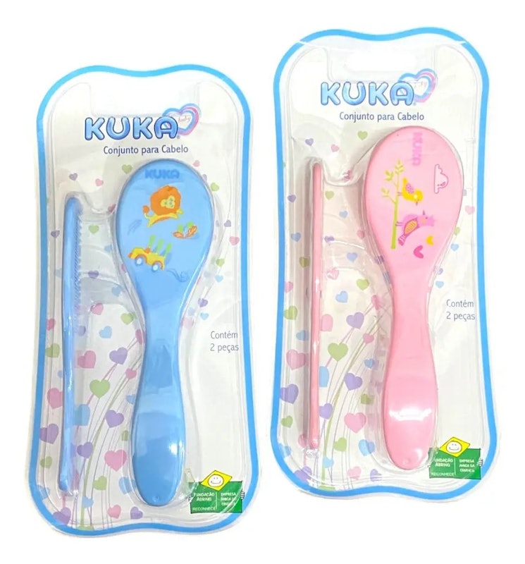 Conjunto para Cabelo Azul Kuka 3