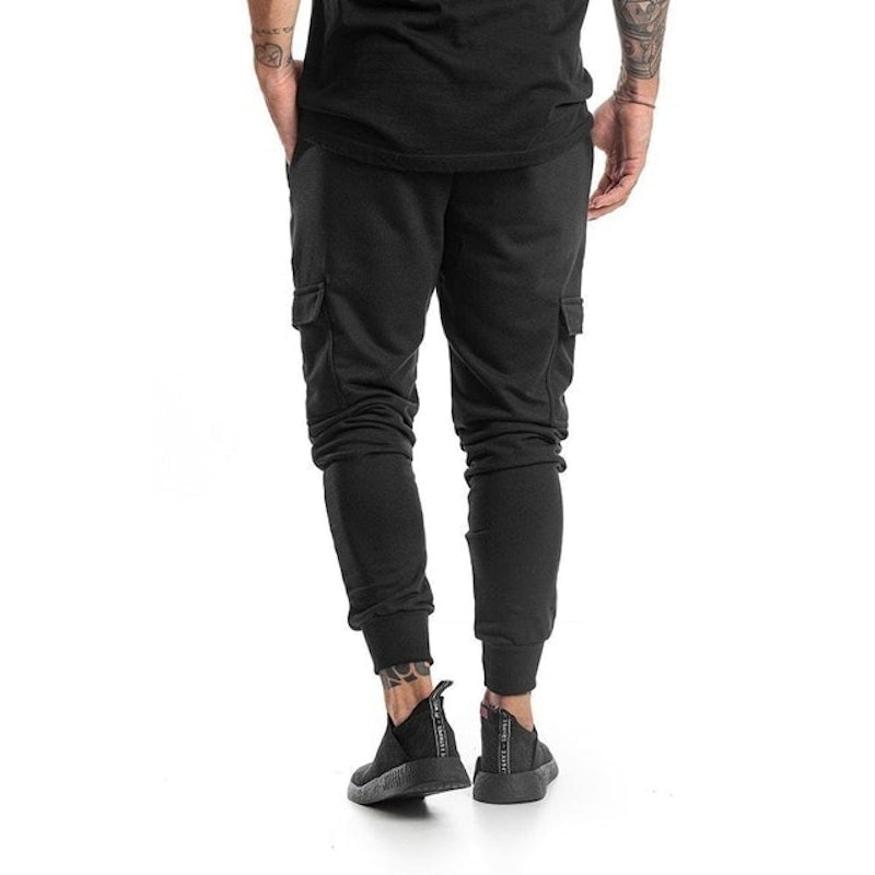 Calça Cargo Masculina Preta Overtraining 3