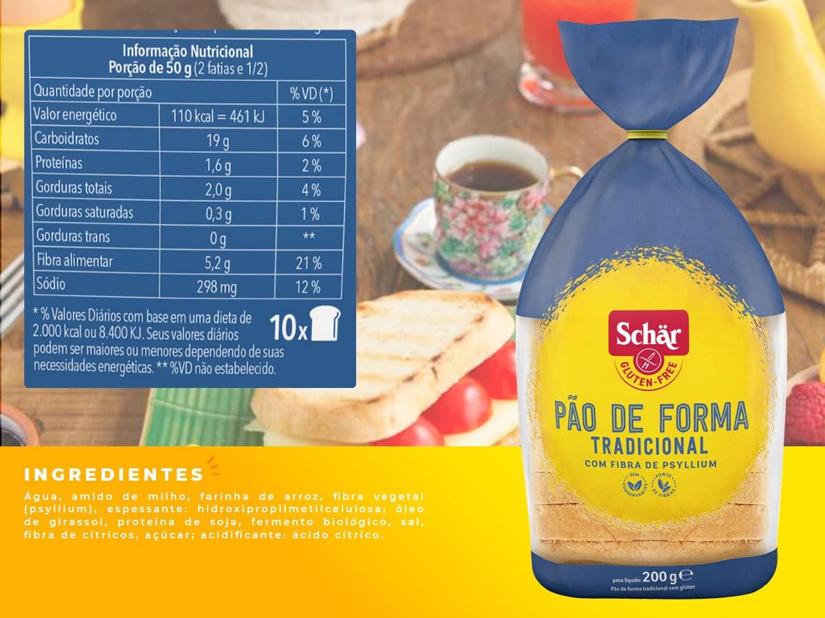 Pão de Forma Tradicional Schär 4