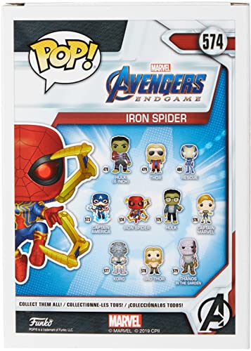 Funko Pop Homem-Aranha de Ferro com Nano Manopla - Avengers: Endgame 4